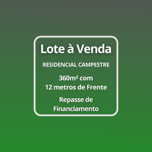 lote residencial campestre